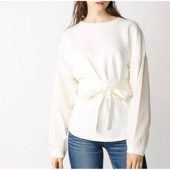 MOUSSY Shash Belt Sweatshirt Army Green Size Small - Picture 12 of 14